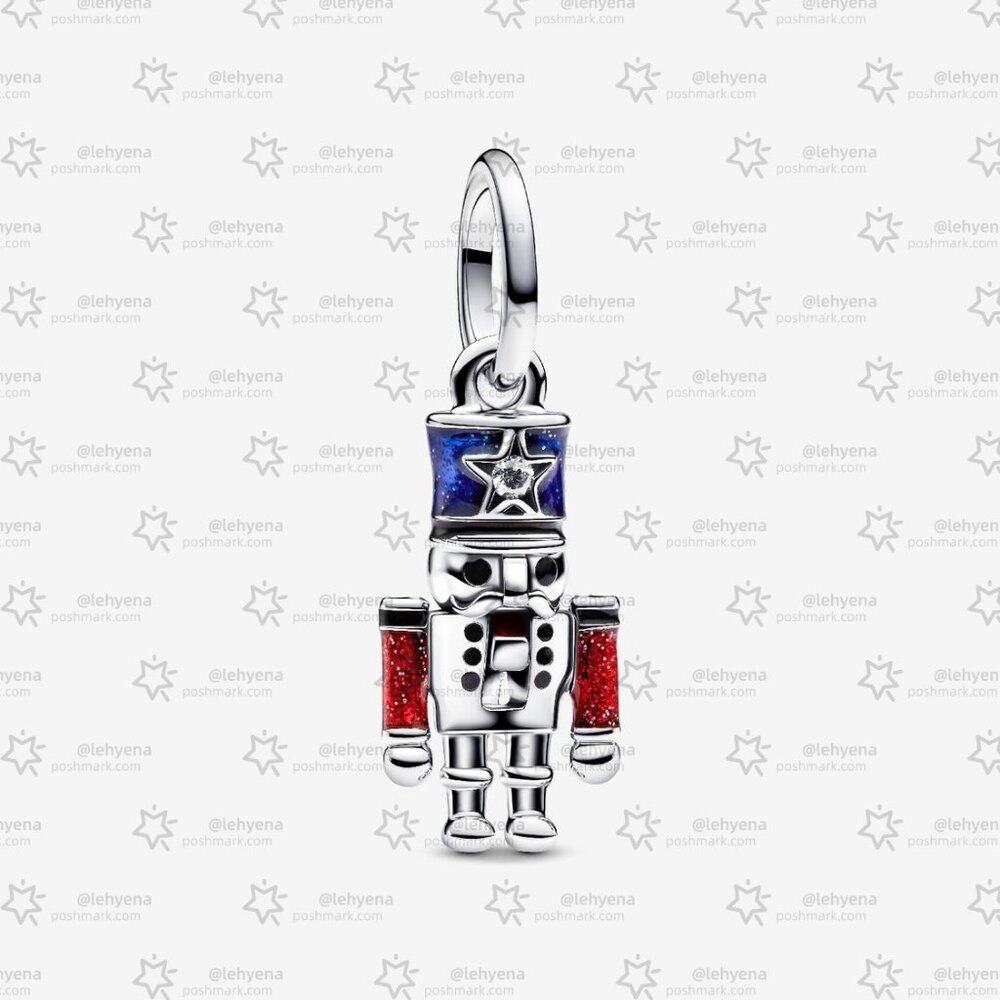 Pandora Moveable Nutcracker Dangle Charm - image 1